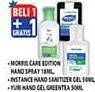 Promo Harga MORRIS CARE/INSTANCE/YURI Hand Sanitizer  - Hypermart