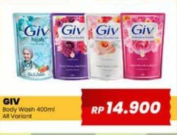 Promo Harga GIV Body Wash All Variants 400 ml - Yogya