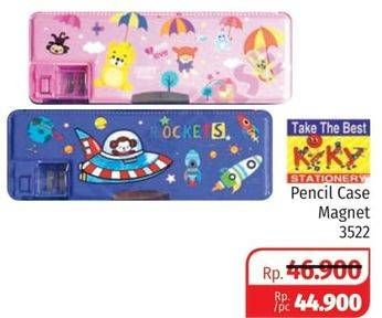 Promo Harga KIKY Pencil Case Magnetic  - Lotte Grosir