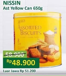 Promo Harga Nissin Assorted Biscuits 650 gr - Alfamart