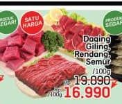 Promo Harga Daging Giling/Rendang/Semur  - LotteMart