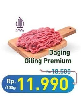 Promo Harga Daging Giling Sapi per 100 gr - Hypermart