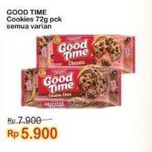 Promo Harga GOOD TIME Cookies Chocochips Double Choc 72 gr - Indomaret