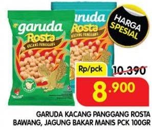 Promo Harga Garuda Rosta Kacang Panggang Rasa Bawang, Jagung Bakar 100 gr - Superindo