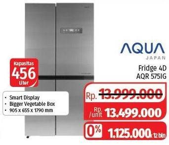 Promo Harga AQUA AQR 575-IG  - Lotte Grosir