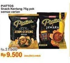 Promo Harga Piattos Snack Kentang All Variants 75 gr - Indomaret