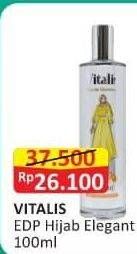 Promo Harga VITALIS Eau de Glamour Hijab Elegant 100 ml - Alfamart