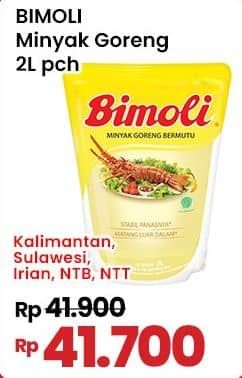 Promo Harga Bimoli Minyak Goreng Kecuali 2000 ml - Indomaret