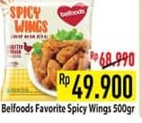 Promo Harga Belfoods Spicy Wings 500 gr - Hypermart