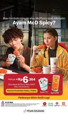Promo Harga Ayam McD Spicy  - McD
