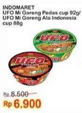 Promo Harga NISSIN UFO Mie Instan Goreng Ala Indonesia, Goreng Pedas 88 gr - Indomaret