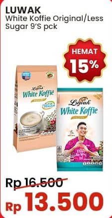 Promo Harga Luwak White Koffie  - Indomaret