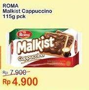 Promo Harga ROMA Malkist Cappuccino 115 gr - Indomaret