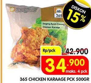 Promo Harga 365 Chicken Karage 500 gr - Superindo