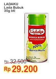 Promo Harga Ladaku Merica Bubuk 35 gr - Indomaret