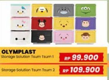 Promo Harga Olymplast Storage Solution Kotak Serbaguna Tsum Tsum 1  - Yogya