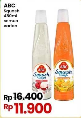 Promo Harga ABC Syrup Squash Delight All Variants 460 ml - Indomaret