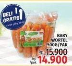 Promo Harga Wortel Baby 500 gr - LotteMart