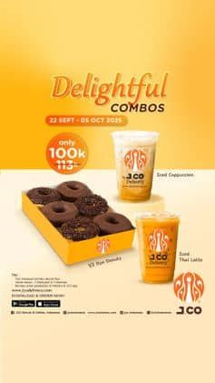 Promo Harga Delightfull Combos  - JCO