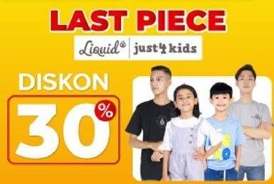 Promo Harga Liquid/Just 4 Kids Kaos Anak  - Yogya
