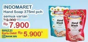 Promo Harga INDOMARET Hand Wash All Variants 375 ml - Indomaret
