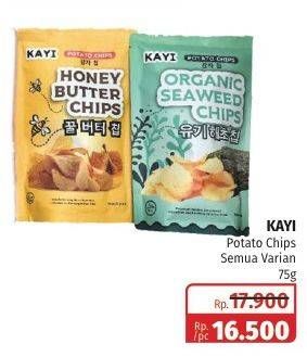 Promo Harga KAYI Potato Chip All Variants 75 gr - Lotte Grosir