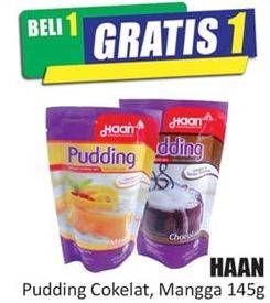 Promo Harga HAAN Pudding Chocolate, Mango 145 gr - Hari Hari