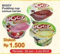 Promo Harga BIGGY Dairy Pudding All Variants  - Indomaret