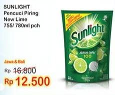 Promo Harga SUNLIGHT Pencuci Piring Jeruk Nipis 100 755 ml - Indomaret