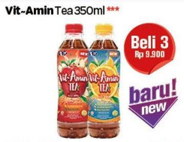 Promo Harga Vit-amin Tea per 3 pcs 350 ml - Carrefour