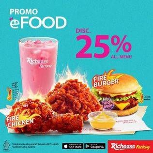 Promo Harga Richeese Factory Fire Flying Chicken  - Richeese Factory