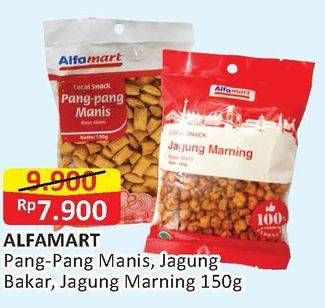Promo Harga ALFAMART Pang Pang Manis, Jagung Bakar, Jagung Marning 150 gr - Alfamart