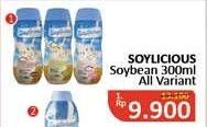 Promo Harga SOYLICIOUS Susu Kacang Kedelai All Variants 300 ml - Alfamidi