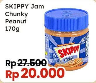 Promo Harga Skippy Peanut Butter Chunky 170 gr - Indomaret