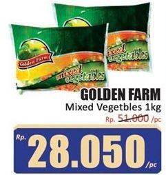 Promo Harga Golden Farm Mixed Vegetables 1000 gr - Hari Hari