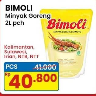 Promo Harga Bimoli Minyak Goreng 2000 ml - Indomaret