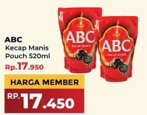 Promo Harga ABC Kecap Manis 520 ml - Yogya