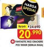 Promo Harga FANTASTIC Rice Crackers All Variants 100 gr - Superindo
