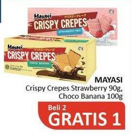 Promo Harga MAYASI Crispy Crepes  - Alfamidi
