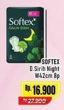 Promo Harga Softex Daun Sirih Wing 42 Cm 8 pcs - Alfamart