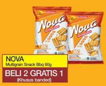Promo Harga NOVA Multigrain Snacks BBQ 60 gr - Yogya