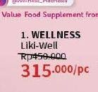 Promo Harga Wellness Liki Well 60 pcs - Guardian