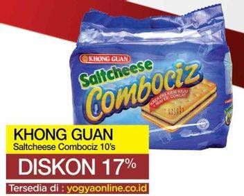 Promo Harga KHONG GUAN Saltcheese Combociz 190 gr - Yogya