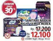 Sanitary Napkin Night All Brand