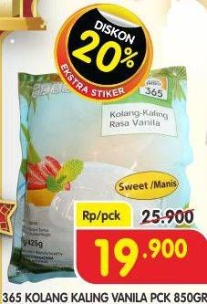 Promo Harga 365 Kolang-Kaling Vanila 850 gr - Superindo