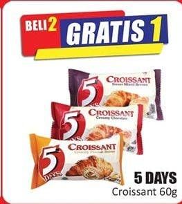 Promo Harga 5 DAYS Croissant 60 gr - Hari Hari