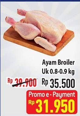 Promo Harga Ayam Broiler 800 gr - Hypermart