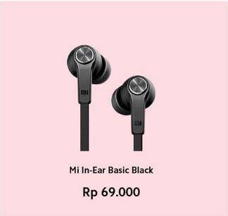 Promo Harga XIAOMI Mi In-Ear Headphones Basic  - Erafone