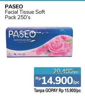 Promo Harga PASEO Facial Tissue 250 pcs - Alfamidi