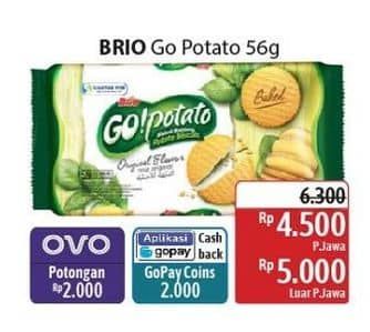 Promo Harga Siantar Top GO Potato Biskuit Kentang 60 gr - Alfamidi